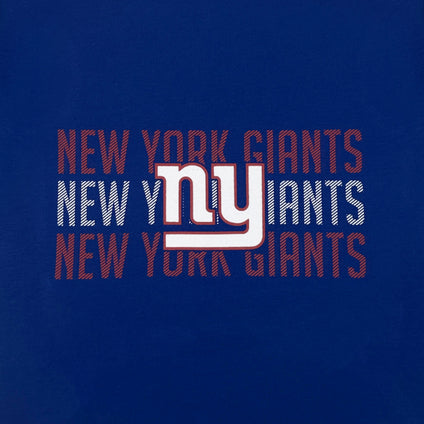 New York Giants Saints Stripe Text Tee Shirt