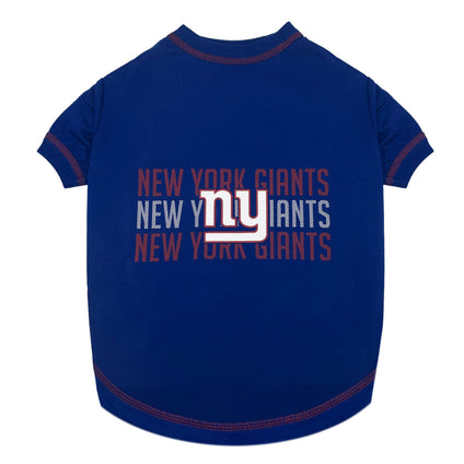 New York Giants Saints Stripe Text Tee Shirt