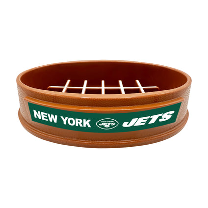 New York Jets Football Slow Feeder Bowl