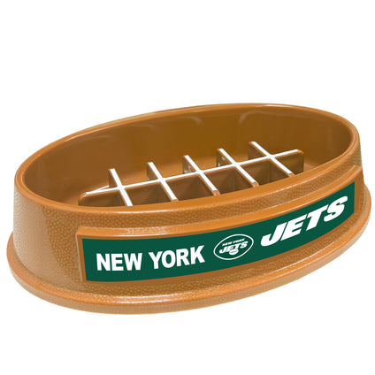 New York Jets Football Slow Feeder Bowl