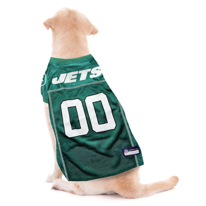 New York Jets Pet Striped Jersey