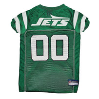 New York Jets Pet Striped Jersey
