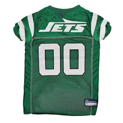 New York Jets Pet Striped Jersey