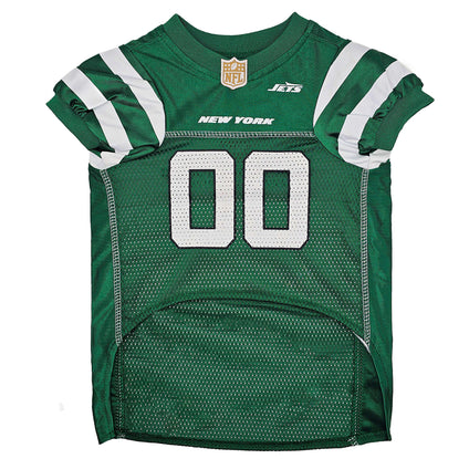 New York Jets Pet Striped Jersey