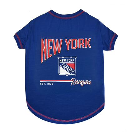 New York Rangers Bold City Text Tee Shirt