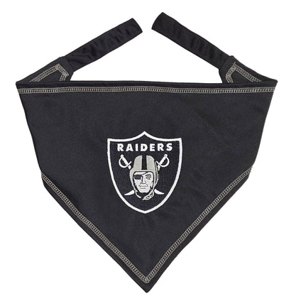 Las Vegas Raiders Tie Around Bandana