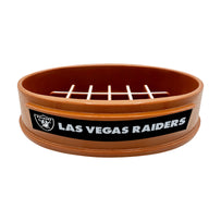 Las Vegas Raiders Football Slow Feeder Bowl