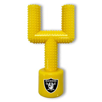 LAS VEGAS RAIDERS HARD NYLON GOAL POST CHEW TOY