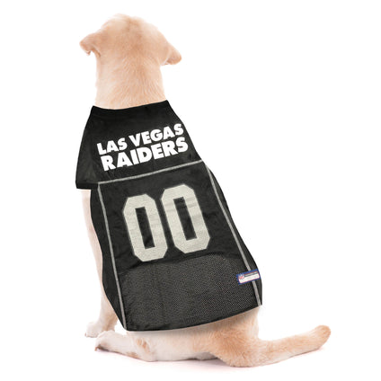 Las Vegas Raiders Pet Striped Jersey