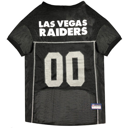 Las Vegas Raiders Pet Striped Jersey