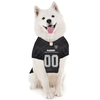 Las Vegas Raiders Pet Striped Jersey