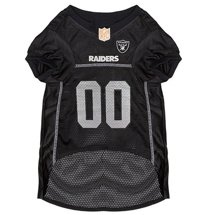 Las Vegas Raiders Pet Striped Jersey