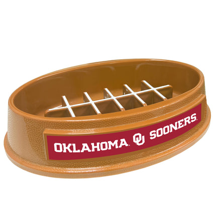 Oklahoma Football Slow Feeder Bowl
