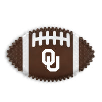 OKLAHOMA HARD NYLON FOOTBALL CHEW TOY