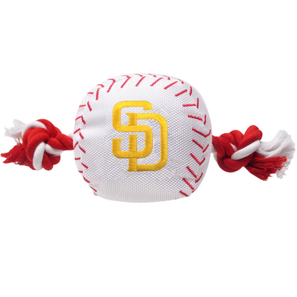 San Diego Padres Nylon Baseball Rope Toy