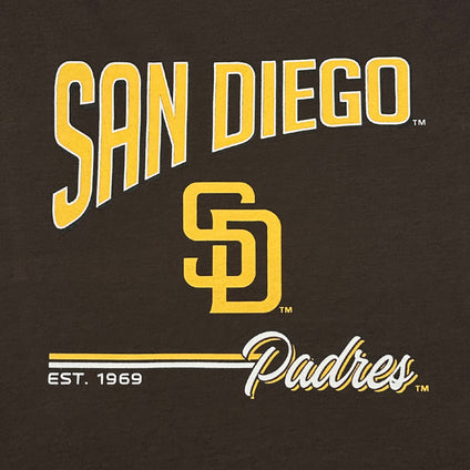 San Diego Padres Bold City Text Tee Shirt