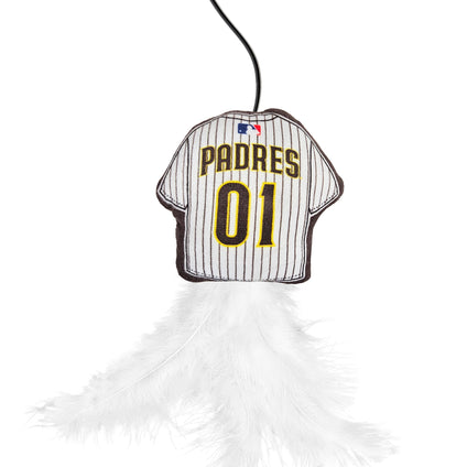 SAN DIEGO PADRES TEAM JERSEY WAND WITH CAT NIP