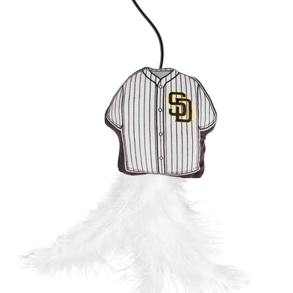 SAN DIEGO PADRES TEAM JERSEY WAND WITH CAT NIP