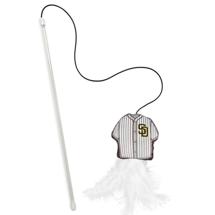 SAN DIEGO PADRES TEAM JERSEY WAND WITH CAT NIP