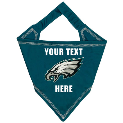 Philadelphia Eagles Tie Around Bandana - Personalize