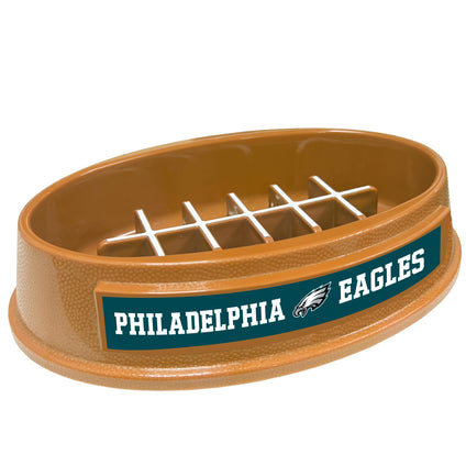 Philadelphia Eagles Football Slow Feeder Bowl