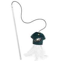 PHILADELPHIA EAGLES TEAM JERSEY WAND WITH CAT NIP