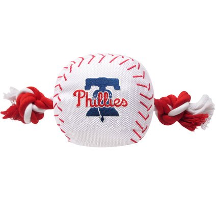 Philadelphia Phillies Nylon Baseball Rope Toy