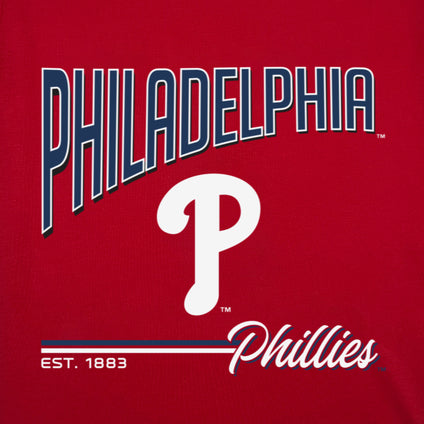 Philadelphia Phillies Bold City Text Tee Shirt