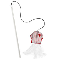PHILADELPHIA PHILLIES TEAM JERSEY WAND WITH CAT NIP
