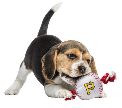 Pittsburgh Pirates Nylon Baseball Rope Toy