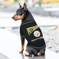 Pittsburgh Steelers Bold City Text Tee Shirt