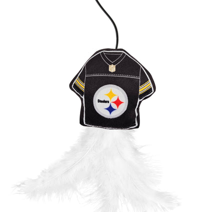 PITTSBURGH PIRATES TEAM JERSEY WAND WITH CAT NIP
