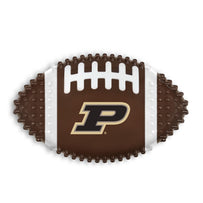 PURDUE HARD NYLON FOOTBALL CHEW TOY