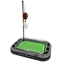 Raiders Football Field Cat Scratcher Toy