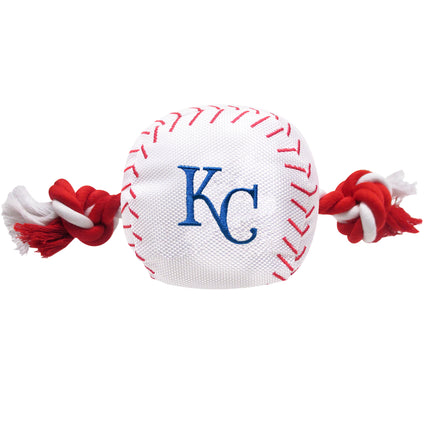 Kansas City Royals Nylon Baseball  Rope Toy