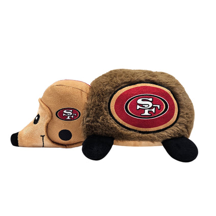 SAN FRANCISCO 49ERS PLUSH HEDGEHOG TOY