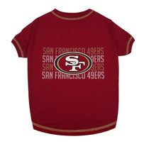 San Francisco 49ers Stripe Text Tee Shirt