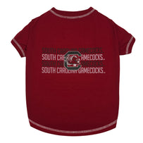 South Carolina Stripe Text Tee Shirt
