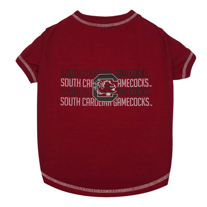 South Carolina Stripe Text Tee Shirt