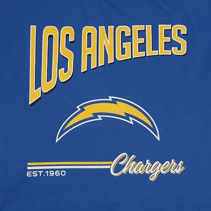 Los Angeles Chargers  Bold City Text Tee Shirt