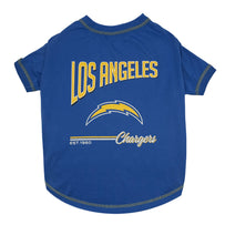 Los Angeles Chargers  Bold City Text Tee Shirt