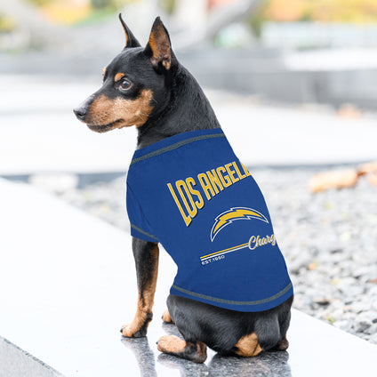 Los Angeles Chargers  Bold City Text Tee Shirt