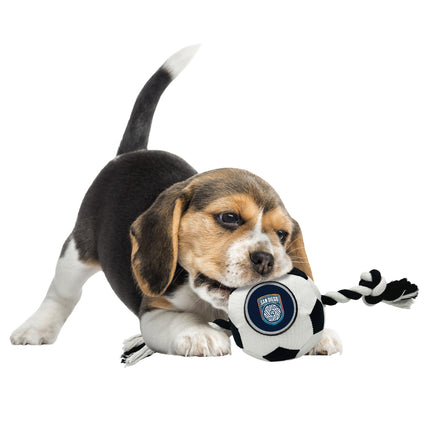 San Diego FC Soccer Ball Rope Toy