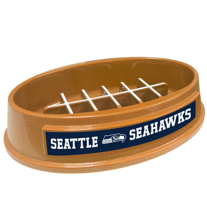 Seattle Seahawks Football Slow Feeder Bowl
