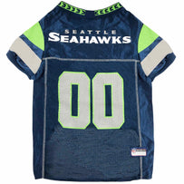 Seattle Seahawks Pet Striped Jersey