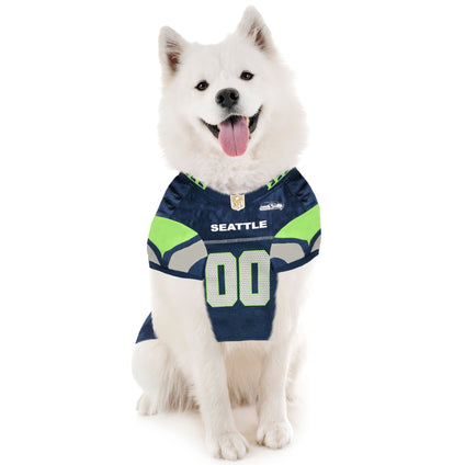 Seattle Seahawks Pet Striped Jersey