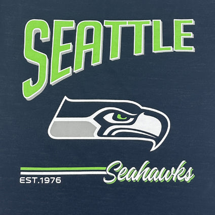 Seattle Seahawks Bold City Text Tee Shirt