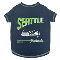 Seattle Seahawks Bold City Text Tee Shirt