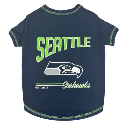 Seattle Seahawks Bold City Text Tee Shirt