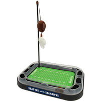 Seattle Seahawks Football Field Cat Scratcher Toy